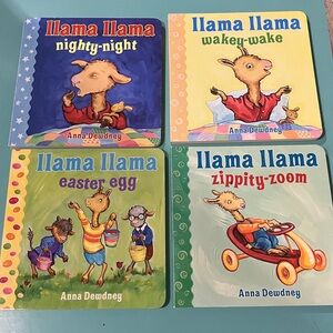 Llama Llama’s Little Library Set of 4 Board Books